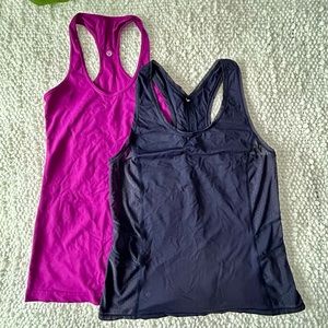 Lululemon Two-Pack Workout Tank Set Size 6